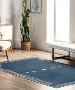 NuLOOM Arina Machine Washable Global Inspired Simplistic Tribal Area Rug