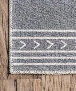 NuLOOM Arina Machine Washable Global Inspired Simplistic Tribal Area Rug