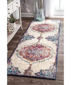 NL Multi-color Medallion Soft Area Rug All Area Rugs And Runners