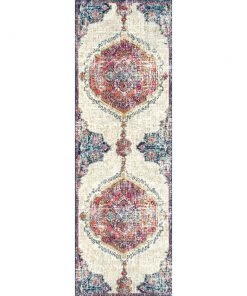 NL Multi-color Medallion Soft Area Rug All Area Rugs And Runners