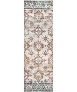 NuLOOM All Area Rugs And Runners Finley Machine Washable Vintage Distressed Area Rug 37 NuLOOM All Area Rugs And Runners Finley Machine Washable Vintage Distressed Area Rug