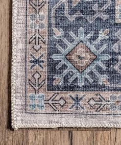 NuLOOM All Area Rugs And Runners Finley Machine Washable Vintage Distressed Area Rug 28 NuLOOM All Area Rugs And Runners Finley Machine Washable Vintage Distressed Area Rug