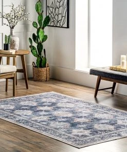 NuLOOM All Area Rugs And Runners Finley Machine Washable Vintage Distressed Area Rug 26 NuLOOM All Area Rugs And Runners Finley Machine Washable Vintage Distressed Area Rug