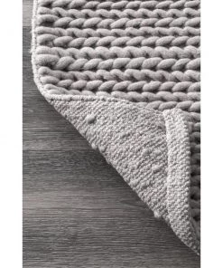 WW Handmade Braided Wool Grey Area Rug All Area Rugs And Runners