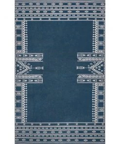 NuLOOM Joelle Machine Washable Tribal Geometric Border Area Rug All Area Rugs And Runners