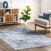 NuLOOM Modern Abstract Machine Washable Soft Area Rug