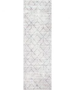 NuLOOM Regan Modern Geometric Machine Washable Soft Area Rug