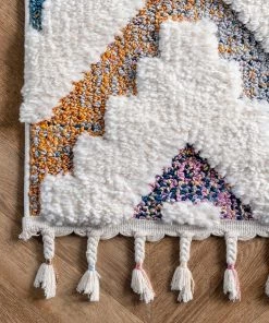 Nuloom Geometric Rumi High-Low Chevron Tassel Area Rug All Area Rugs And Runners 11 Nuloom Geometric Rumi High-Low Chevron Tassel Area Rug All Area Rugs And Runners