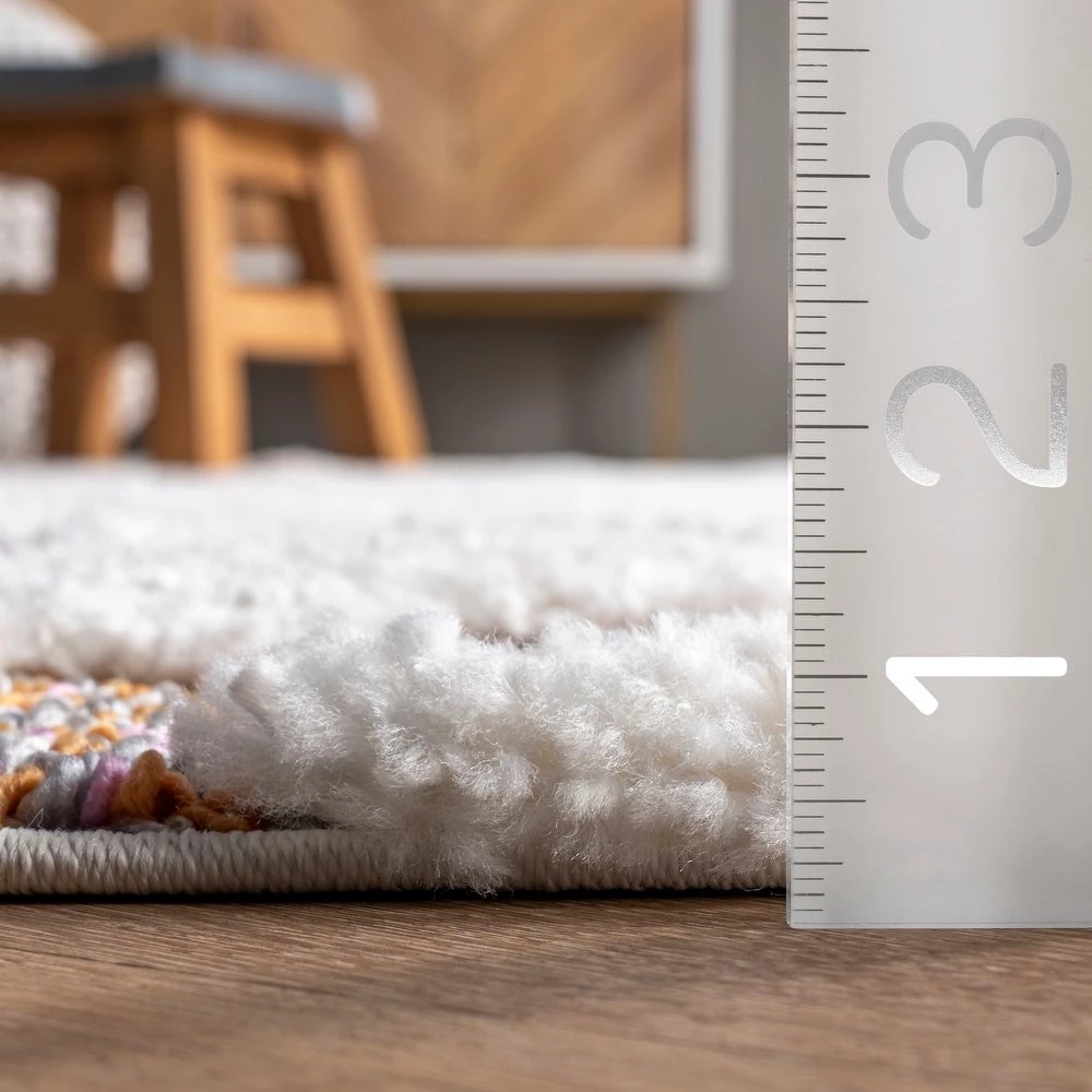 Nuloom Geometric Rumi High-Low Chevron Tassel Area Rug All Area Rugs And Runners 5 Nuloom Geometric Rumi High-Low Chevron Tassel Area Rug All Area Rugs And Runners