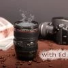 AEO Home Décor Coffee MUG With Lid - Camera Lens Style
