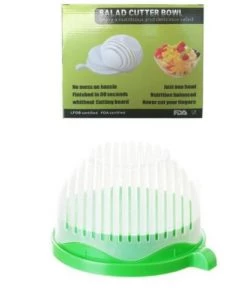 AEO Fruit Vegetable Salad Chopper Cutter Bowl