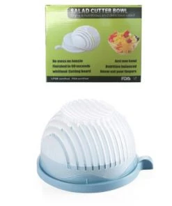 AEO Fruit Vegetable Salad Chopper Cutter Bowl